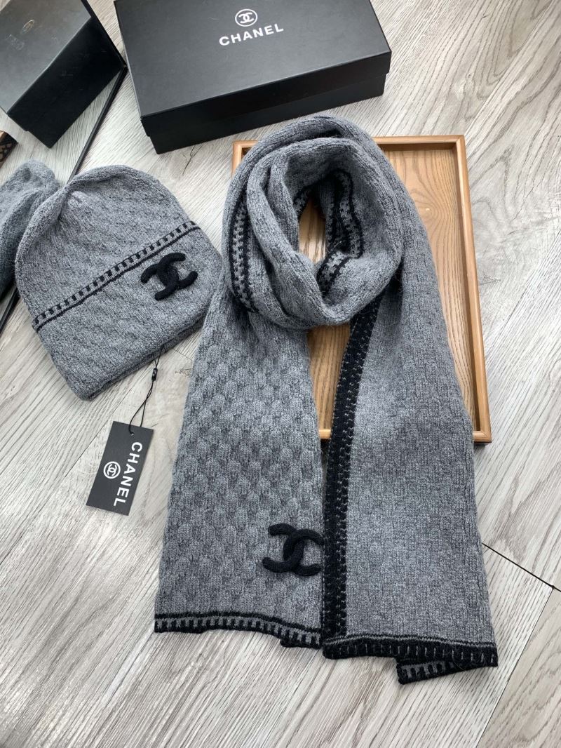 Chanel Caps Scarfs